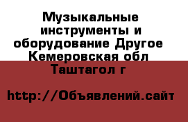 Музыкальные инструменты и оборудование Другое. Кемеровская обл.,Таштагол г.